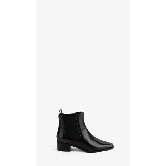 NEW INTENTIONALLY BLANK women's ratio chelsea boot in black